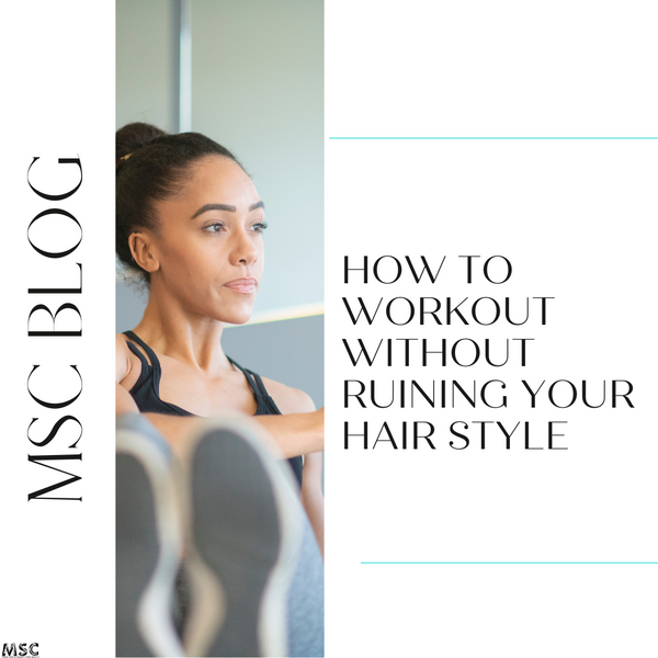 How To Workout Without Ruining Your Hair Style